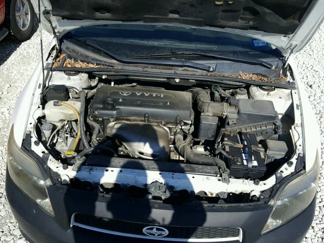 JTKDE167960143480 - 2006 TOYOTA SCION TC 白色 照片 7