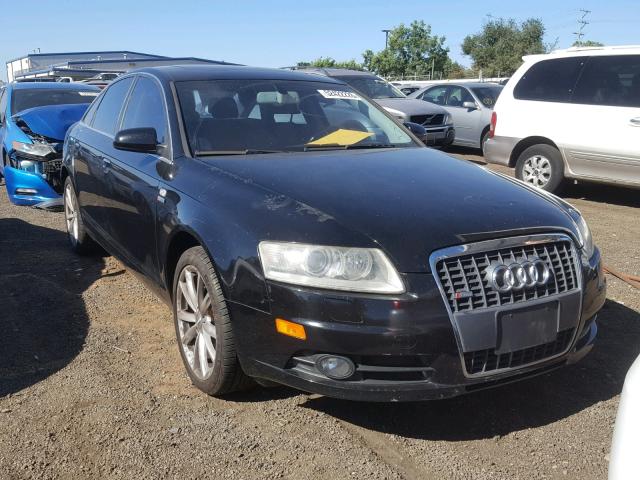 WAUAH74F78N068702 - 2008 AUDI A6 3.2 BLACK photo 1