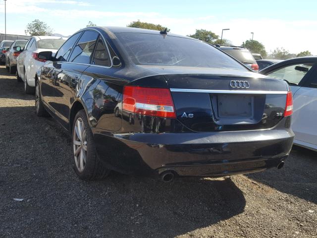 WAUAH74F78N068702 - 2008 AUDI A6 3.2 BLACK photo 3