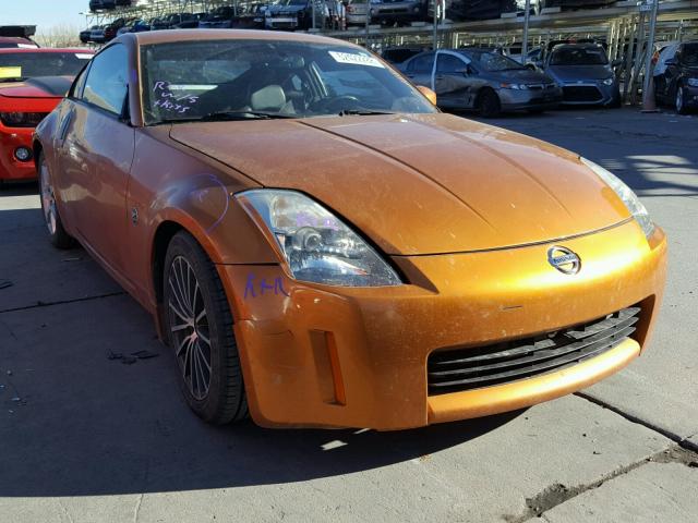 JN1AZ34D74M101191 - 2004 NISSAN 350Z COUPE ORANGE photo 1