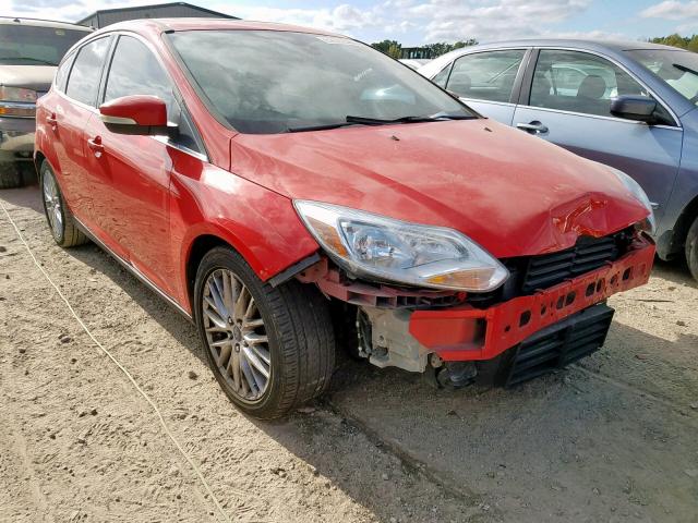 1FAHP3M28CL428029 - 2012 FORD FOCUS SEL RED photo 1