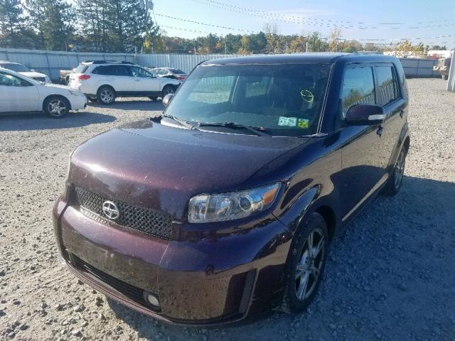 JTLKE50E191078348 - 2009 TOYOTA SCION XB 栗色 照片 2