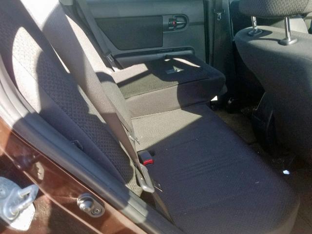 JTLKE50E191078348 - 2009 TOYOTA SCION XB 栗色 照片 6
