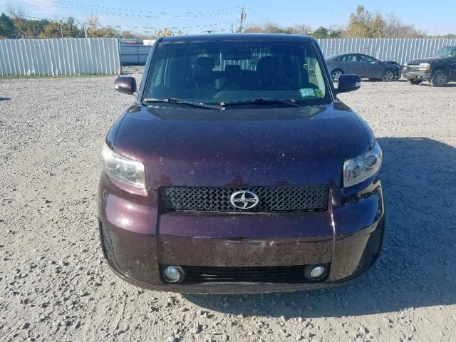 JTLKE50E191078348 - 2009 TOYOTA SCION XB 栗色 照片 9