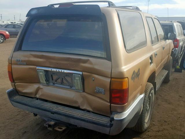 JT3VN39W6S0190801 - 1995 TOYOTA 4RUNNER VN GOLD photo 4