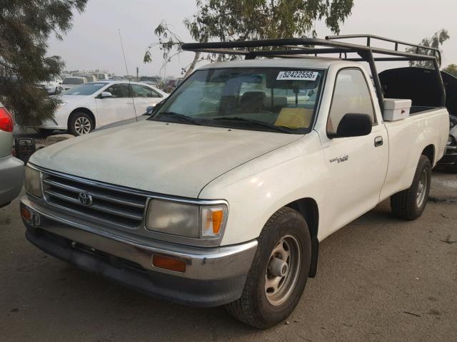 JT4VD10C7P0009833 - 1993 TOYOTA T100 SR5 WHITE photo 2