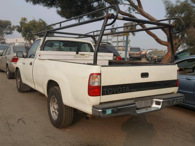 JT4VD10C7P0009833 - 1993 TOYOTA T100 SR5 WHITE photo 3