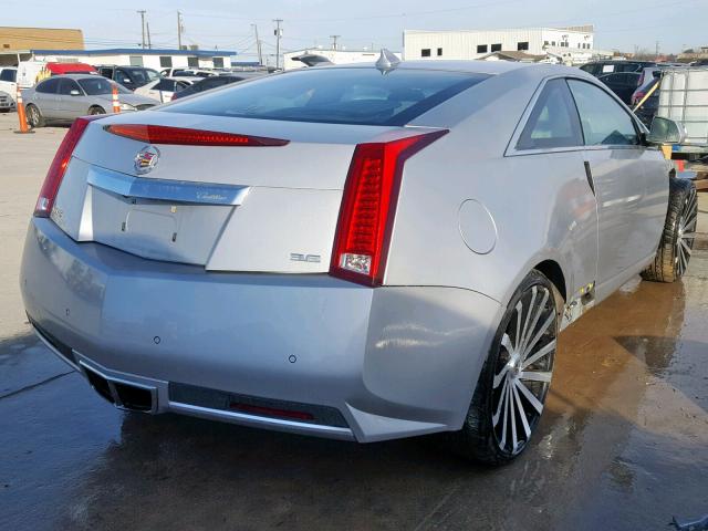 1G6DS1ED5B0111176 - 2011 CADILLAC CTS PREMIU SILVER photo 4