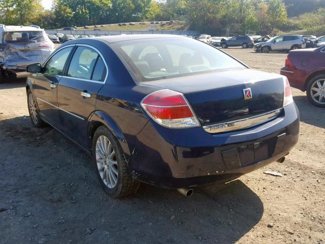 1G8ZV57717F291280 - 2007 SATURN AURA XR BLUE photo 3