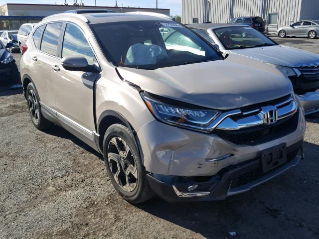 5J6RW1H98HL005014 - 2017 HONDA CR-V TOURI TAN photo 1