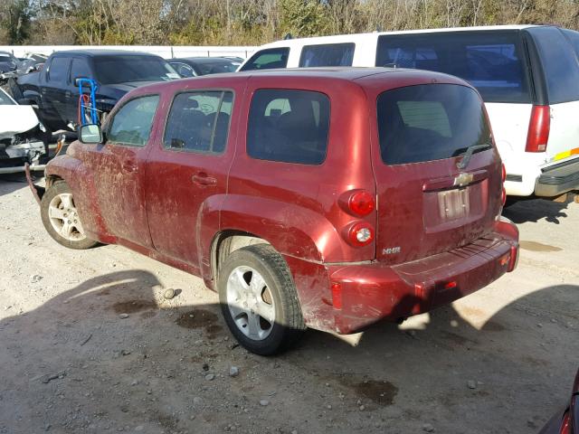 3GNDA13D48S543592 - 2008 CHEVROLET HHR LS RED photo 3