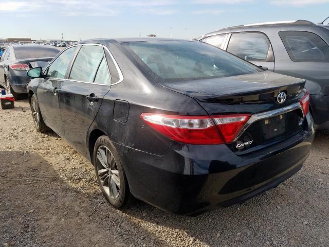 4T1BF1FKXGU184075 - 2016 TOYOTA CAMRY LE BLACK photo 3