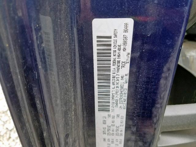 3C6TRVAG9HE500311 - 2017 RAM PROMASTER Mavi foto 10