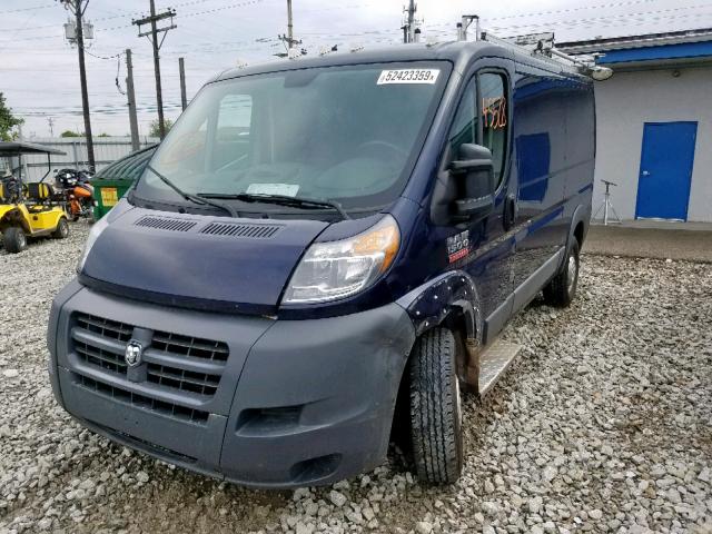 3C6TRVAG9HE500311 - 2017 RAM PROMASTER Mavi foto 2