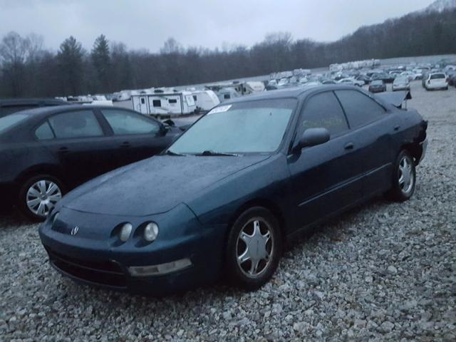 JH4DB7668TS006751 - 1996 ACURA INTEGRA SE GREEN photo 2