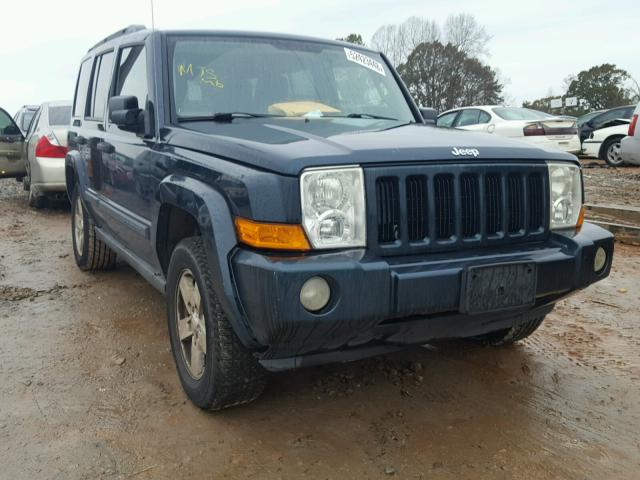1J8HG48K46C104468 - 2006 JEEP COMMANDER GREEN photo 1