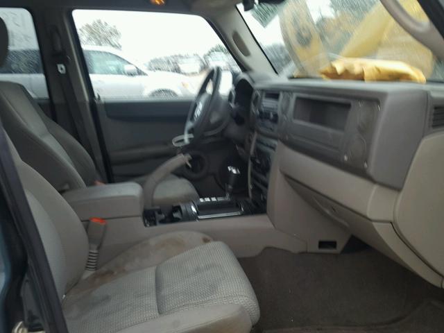 1J8HG48K46C104468 - 2006 JEEP COMMANDER GREEN photo 5