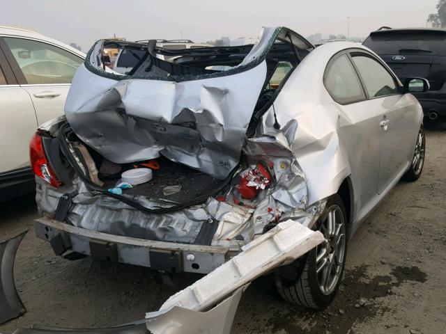 JTKDE177350035434 - 2005 TOYOTA SCION TC 银色 照片 4