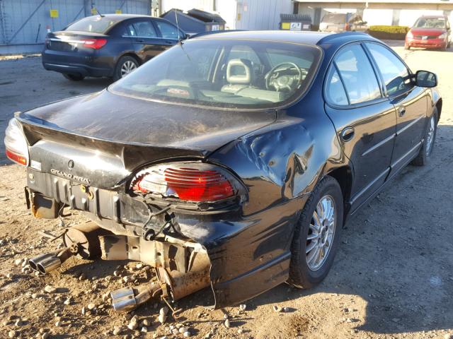 1G2WP52KX1F205832 - 2001 PONTIAC GRAND PRIX BLACK photo 4