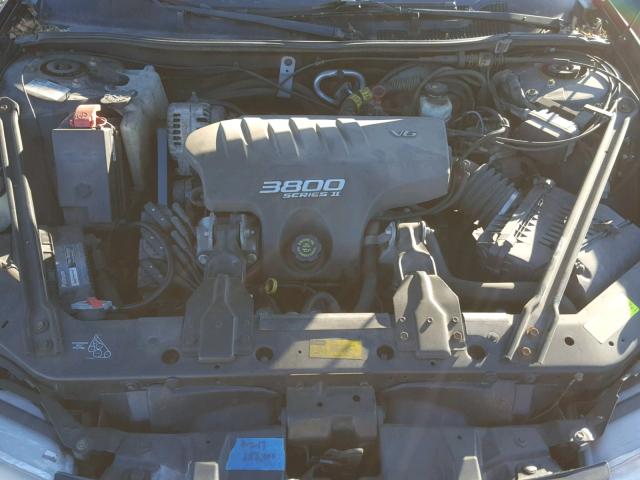 1G2WP52KX1F205832 - 2001 PONTIAC GRAND PRIX BLACK photo 7