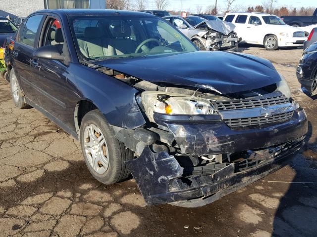 1G1ZS52F85F209869 - 2005 CHEVROLET MALIBU BLUE photo 1