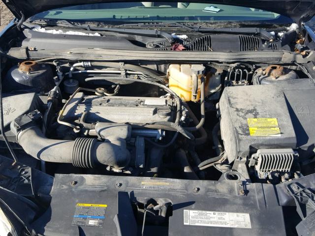 1G1ZS52F85F209869 - 2005 CHEVROLET MALIBU BLUE photo 7