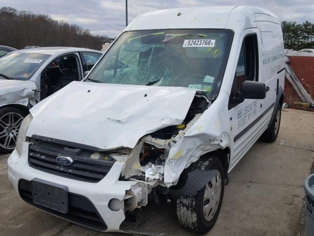 NM0LS7BN1CT080630 - 2012 FORD TRANSIT CO WHITE photo 2