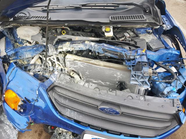 1FMCU0F7XKUC49581 - 2019 FORD ESCAPE S BLUE photo 7