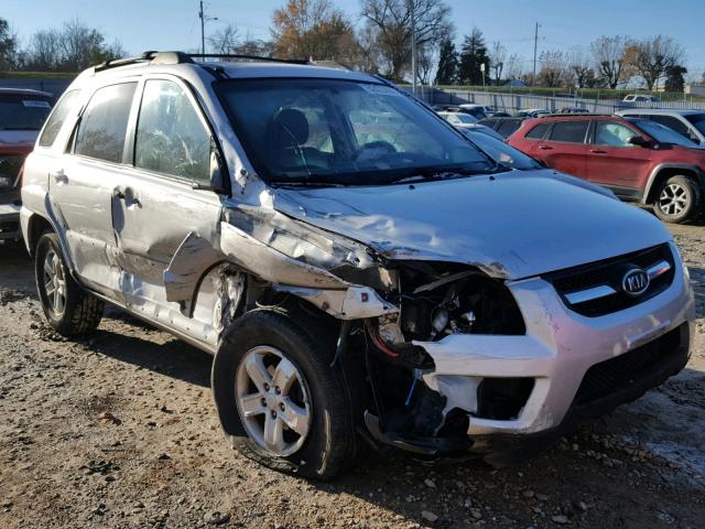 KNDJF723997557206 - 2009 KIA SPORTAGE L SILVER photo 1