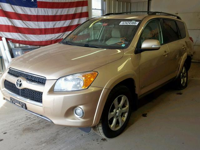 2T3DF4DV9AW064936 - 2010 TOYOTA RAV4 LIMIT GOLD photo 2