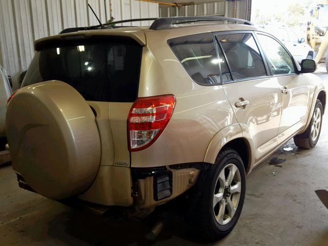 2T3DF4DV9AW064936 - 2010 TOYOTA RAV4 LIMIT GOLD photo 4