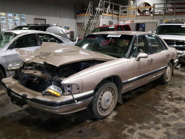 1G4HP52LXSH545156 - 1995 BUICK LESABRE CU BEIGE photo 2