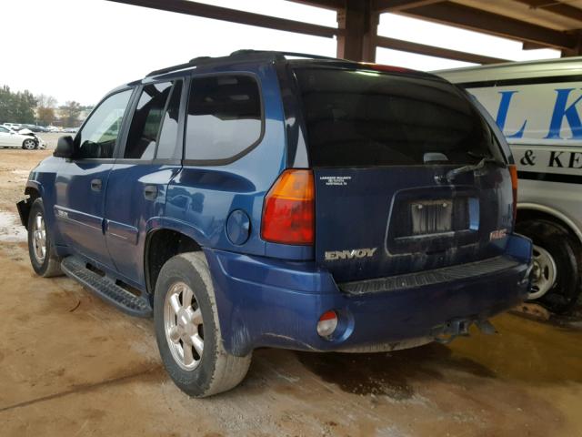 1GKDS13SX52113033 - 2005 GMC ENVOY BLUE photo 3