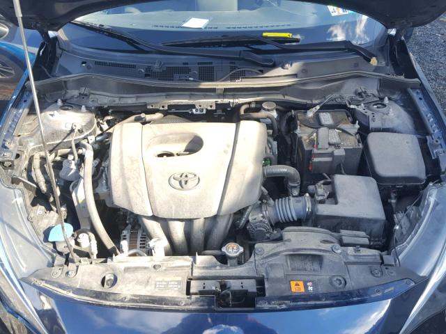 3MYDLBZV7GY108068 - 2016 TOYOTA SCION IA BLUE photo 7