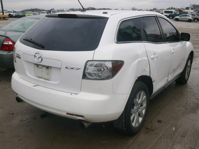 JM3ER293880198477 - 2008 MAZDA CX-7 WHITE photo 4