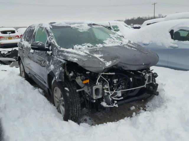 2FMPK4J99JBC46506 - 2018 FORD EDGE SEL GRAY photo 1