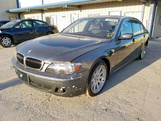 WBAHN83516DT28827 - 2006 BMW 750 LI GRAY photo 2