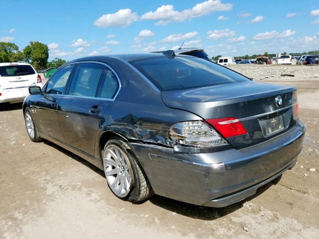 WBAHN83516DT28827 - 2006 BMW 750 LI GRAY photo 3