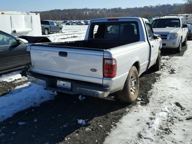 1FTYR10D85PA94645 - 2005 FORD RANGER SILVER photo 4