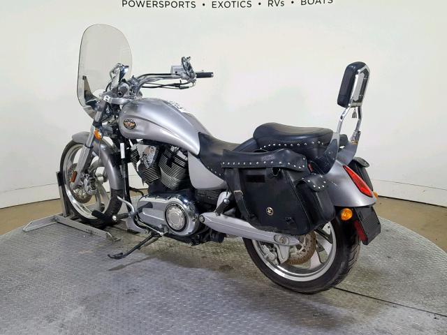 5VPGB26D273001336 - 2007 VICTORY MOTORCYCLES VEGAS GRAY photo 6