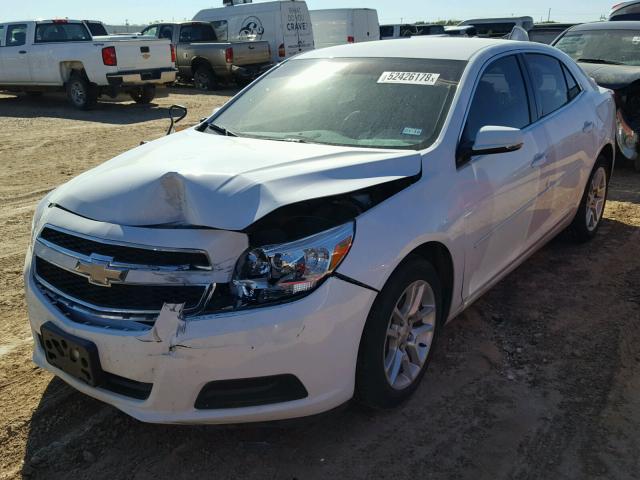 1G11C5SA7DF151878 - 2013 CHEVROLET MALIBU 1LT WHITE photo 2