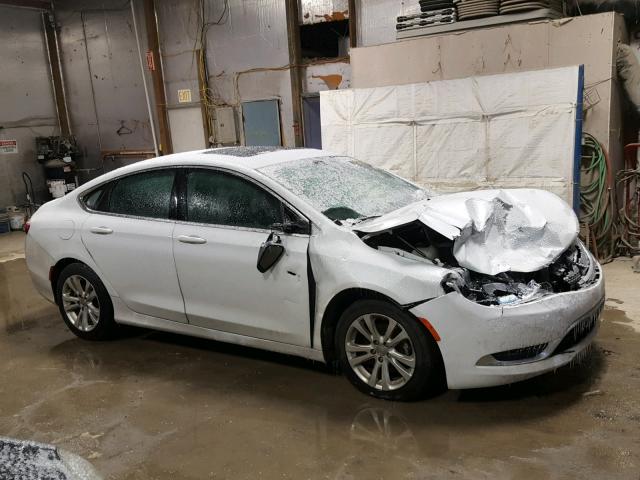 1C3CCCAB7FN671672 - 2015 CHRYSLER 200 LIMITE WHITE photo 9