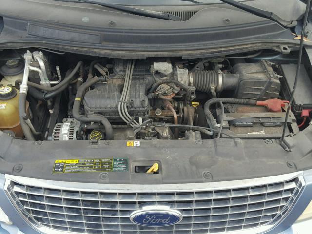 2FMZA52257BA23536 - 2007 FORD FREESTAR S BLUE photo 7