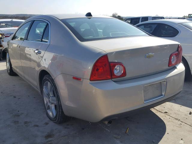 1G1ZC5E06CF288735 - 2012 CHEVROLET MALIBU 1LT BEIGE photo 3
