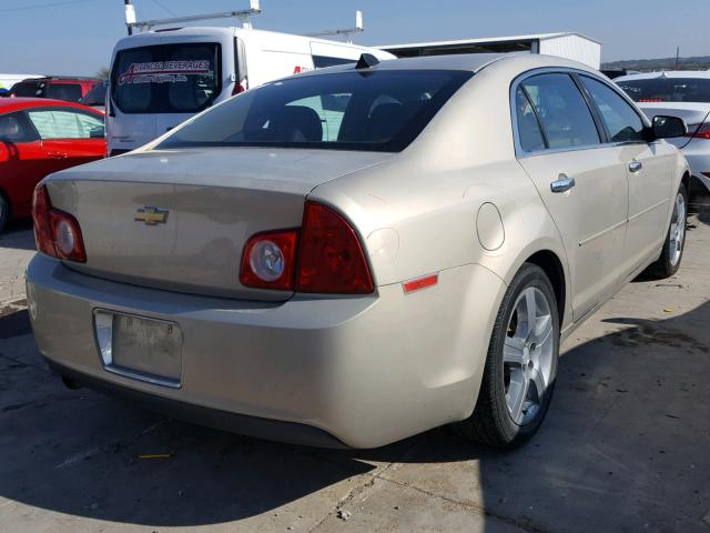 1G1ZC5E06CF288735 - 2012 CHEVROLET MALIBU 1LT BEIGE photo 4