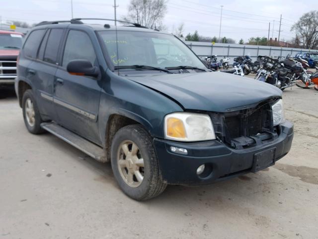 1GKDT13S252214371 - 2005 GMC ENVOY GREEN photo 1