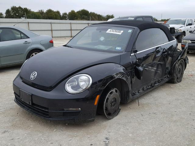 3VW507AT9FM804811 - 2015 VOLKSWAGEN BEETLE 1.8 BLACK photo 2