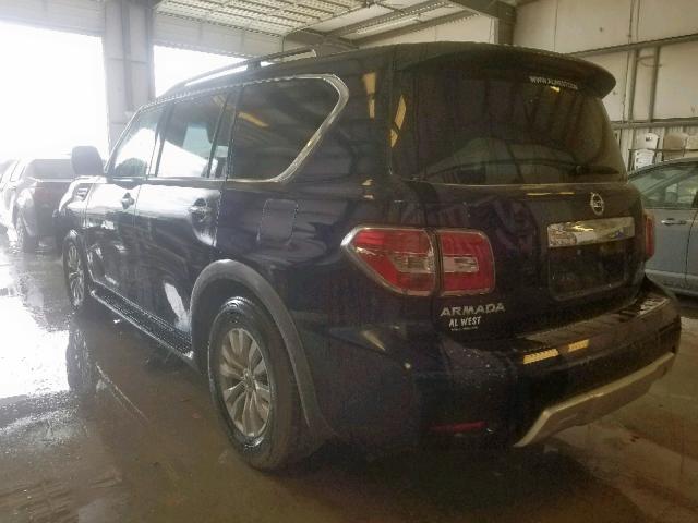 JN8AY2NC4H9512626 - 2017 NISSAN ARMADA SV BLACK photo 3