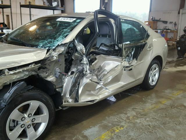 1G11B5SL6FF250571 - 2015 CHEVROLET MALIBU LS TAN photo 10