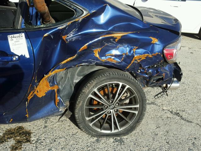 JF1ZNAA16G9708786 - 2016 TOYOTA SCION FR-S BLUE photo 9